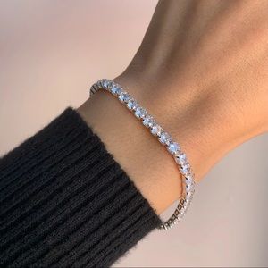 Evryjewels Tennis Bracelet ‘Icy Bracelet’ Silver